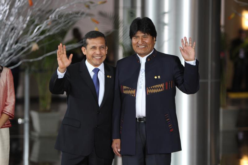 Evo Morales afirma que Bolivia tendrá salida al mar por Perú