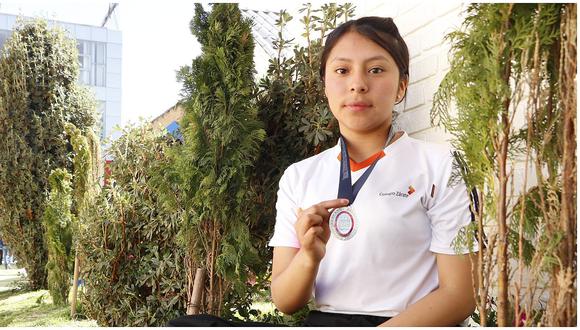 Jherica Bueno, una nueva campeona de atletismo que deja en alto a Junín