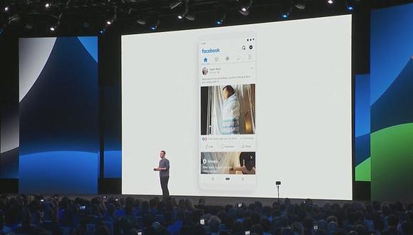 Facebook: Mark Zuckerberg lanza nuevo diseño y nueva versión de la 'app' para el 2019
