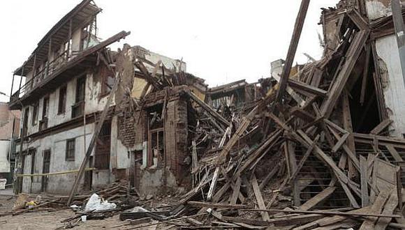 Más de 1000 casonas del Centro de Lima a punto de colapsar 