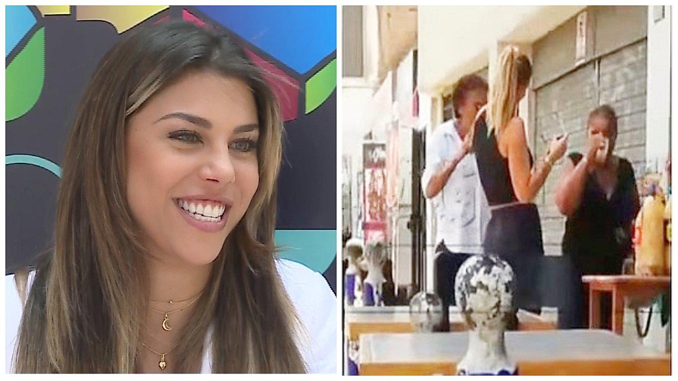 ​Alondra García Miró fue captada junto a 'Doña Peta' poco antes de viajar a Brasil (VIDEO)