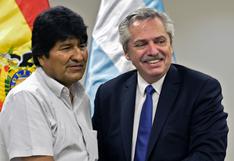 Evo Morales viajó a Cuba por "un tratamiento médico”, dijo el presidente de Argentina