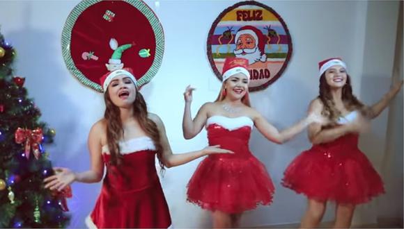 Agrupación femenina lanzó villancico en versión cumbia y se ha vuelto viral en YouTube