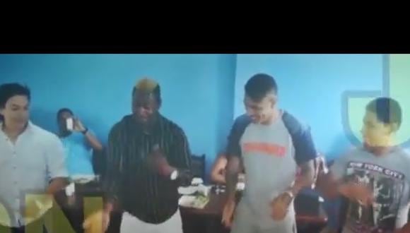 ​Paolo Guerrero se animó a bailar al ritmo de Songo Congo (VIDEO)