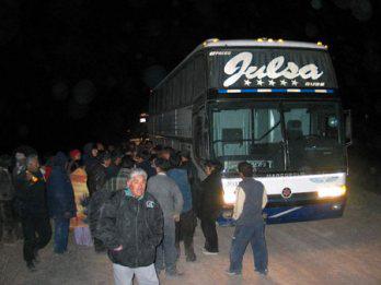 Otra vez los
 buses de Julsa