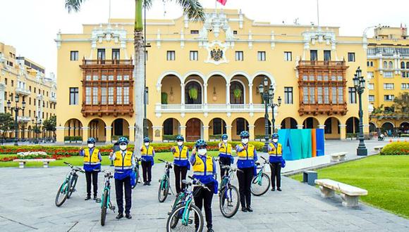La Municipalidad de Lima presentó al Escuadrón Ciclista de mujeres en el Día Mundial sin Auto. (Foto: MML)