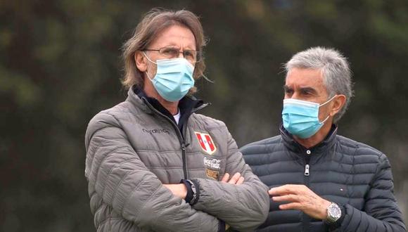 Gareca y Oblitas finalizaron contrato con la FPF tras el repechaje. (Foto: GEC)