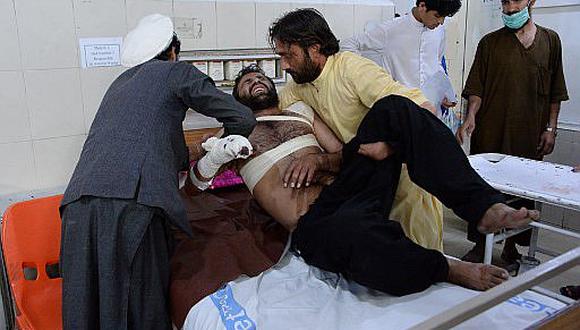Ocho muertos y 45 heridos deja atentado en partido de Afganistán