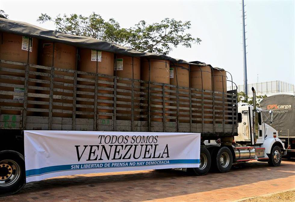 Diarios de Colombia se unen para enviar papel a los periódicos venezolanos