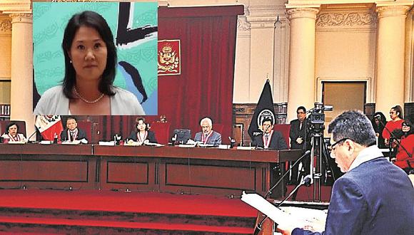 Poder Judicial emitirá el 11 de octubre fallo por casación de Keiko Fujimori