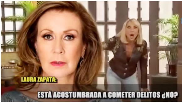 Laura Zapata habló sobre la situación de Laura Bozzo en México. (Foto: Captura ATV)