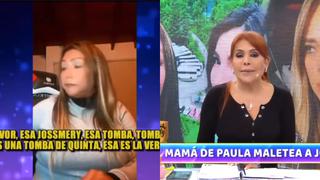 Magaly Medina a la mamá de Paula Manzanal por amenazar a Jossmery Toledo: “ubíquese, señora” 
