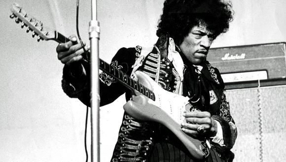 Jimi Hendrix contribuyó a arrancarle nuevos sonidos a la guitarra eléctrica y poner en práctica técnicas inéditas. (Foto: AFP / TT News Agency / Svenska Dagbladet)