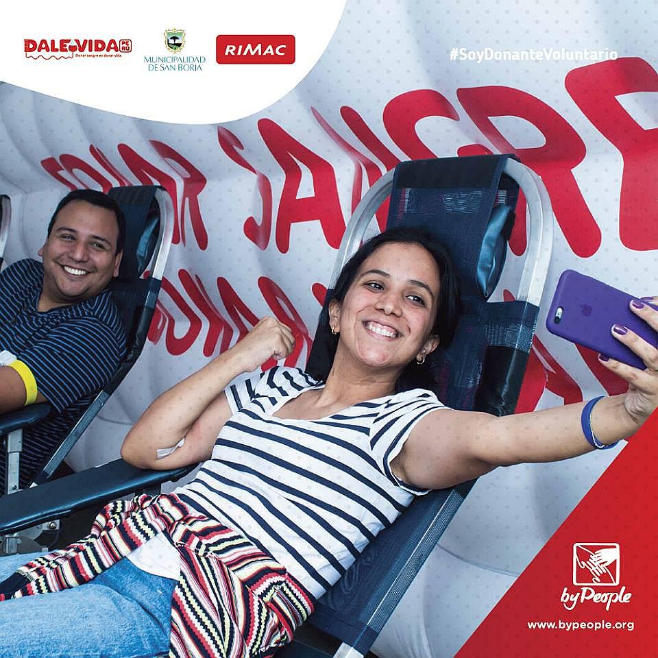 Dale Vida San Borja 2018: Donar sangre es donar vida