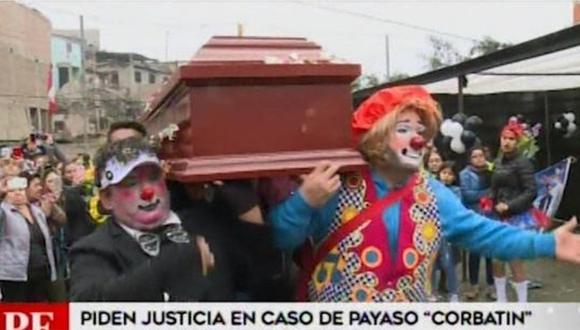 Familiares y amigos piden justicia por la muerte del payaso 'Corbatín' (VIDEO)