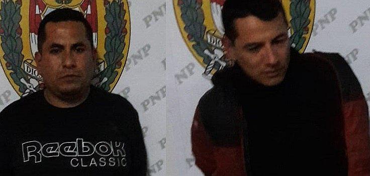 Intervenidos por hacer disparos al aire cerca a  un centro comercial 