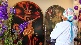 Imagen del Señor de los Milagros se alberga en hospital COVID-19 de Huancayo (VIDEO)