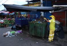 Piura: Más de una tonelada de desechos fueron retirados del mercado en campaña de limpieza