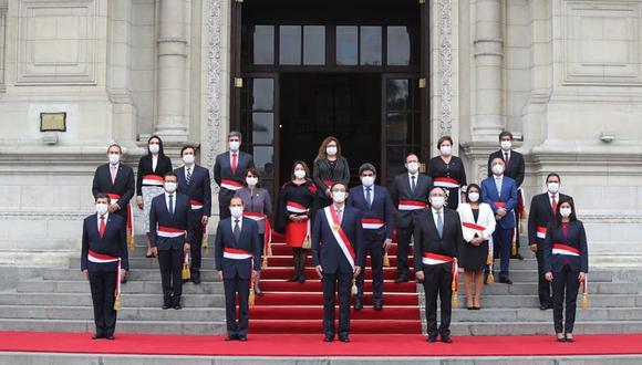Los integrantes del Consejo de Ministros en pleno saldrán de Palacio de Gobierno a las 8:00 a.m., según fuentes de la Presidencia de la República, y se desplazará a pie hasta la sede del Parlamento. (Foto: Presidencia Perú)