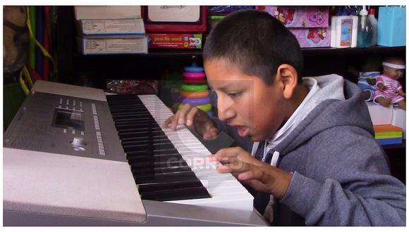 ​Diego, el niño talento con Síndrome de Asperger que sueña con tener un piano (VIDEO)