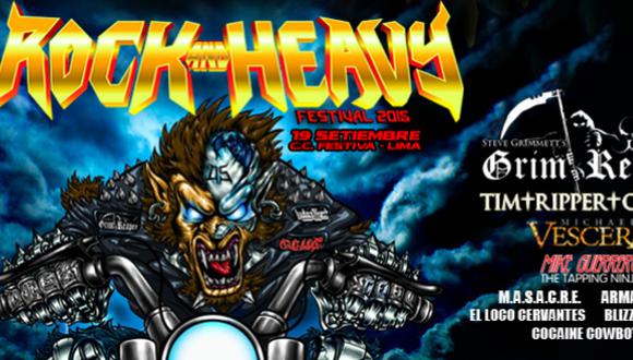 “Rock and Heavy Festival” presentará a grandes íconos del metal mundial