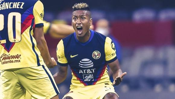 Pedro Aquino tiene 3 goles en 11 partidos en el Guard1anes 2021. (Foto: Club América)