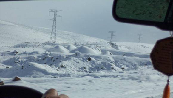 Invierno: Pueblos andinos reportan intensas nevadas en la región Moquegua