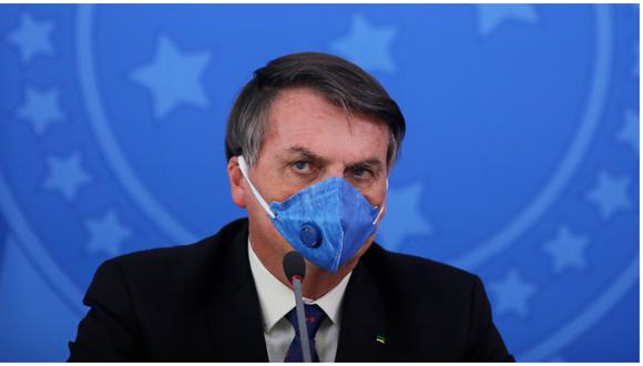 Jair Bolsonaro volvió a minimizar la pandemia del coronavirus. (Foto: AFP)