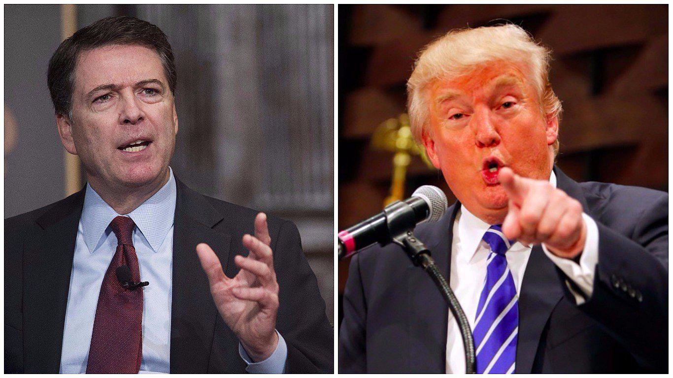 Donald Trump acusa al exdirector del FBI de ser un "cobarde"