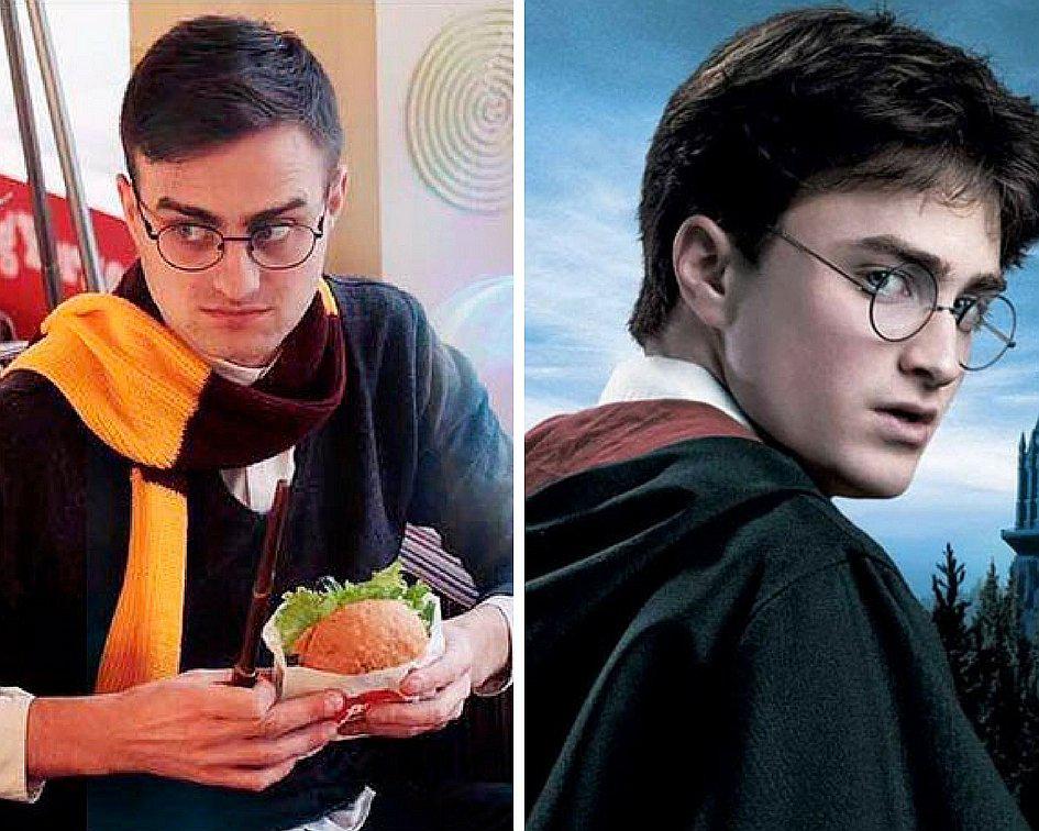 ​“Clon” de Harry Potter trabaja en un supermercado de Siberia [FOTOS]
