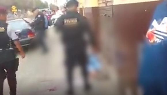 Trujillo: Policía abate a ladrón cuando intentaba robar casino [VIDEO]
