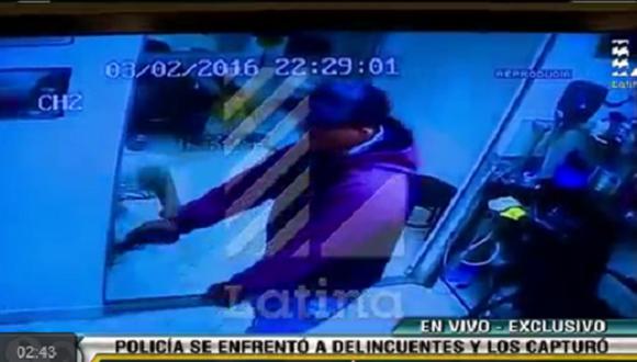 ​Un herido grave deja asalto a peluquería en Los Olivos (VIDEO)