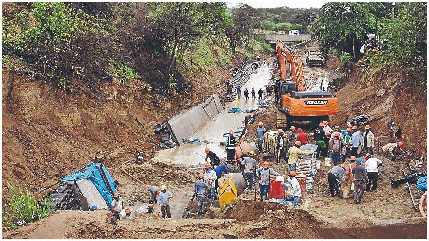 Informan riesgos en el expediente de obra de la bocatoma La Peña 