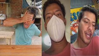 “Tío Lenguado” revela que youtuber “Descocaos” dio positivo para coronavirus (VIDEO Y FOTOS)