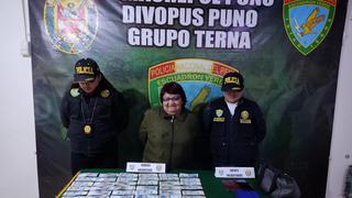 Puno: detienen a presunta integrante de banda de estafadores