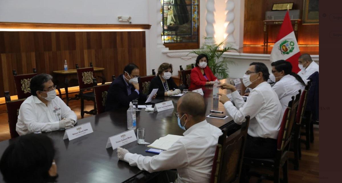 Reunión (Foto: Presidencia)