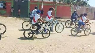 Piura: II Bicicleteada en Villa La Legua es un éxito