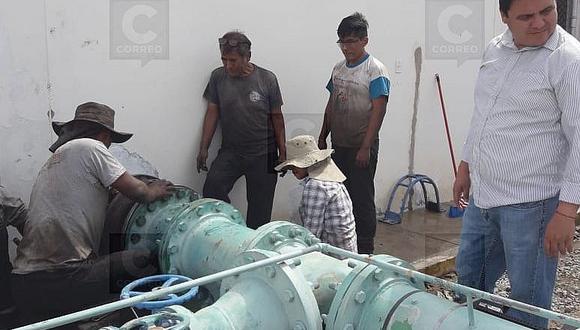 EPS Tacna restablece servicio de agua potable en GAL