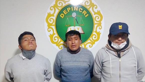 Juliaca: Detienen a presunta banda delincuencial “Los Papichas”
