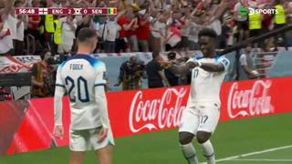 Golazo de Inglaterra: asistencia de Foden y definición de Saka en el 3-0 sobre Senegal (VIDEO)