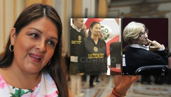 Karina Beteta afirma que existe trato selectivo con Villarán: "A Keiko Fujimori le pusieron el chaleco de detenida"