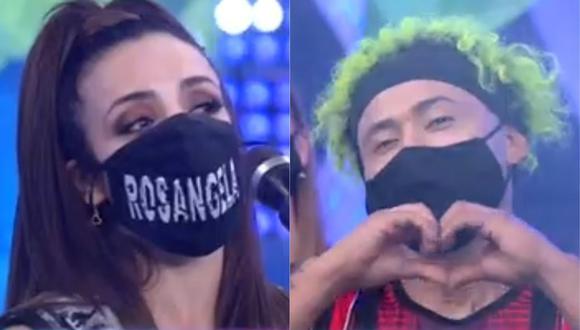 Rosángela Espinoza y 'Zumba' se reencuentran en "Esto es guerra". (Video: América TV)