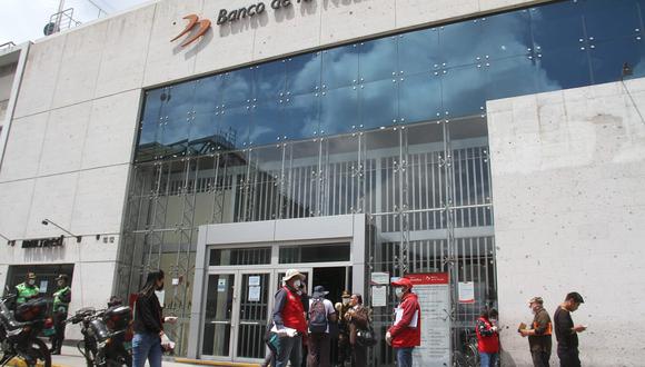 Cierran sede principal del Banco de la Nación en Arequipa por casos COVID-19