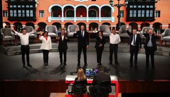 El debate entre candidatos a la Municipalidad de Lima fue en el auditorio de la UNMSM.