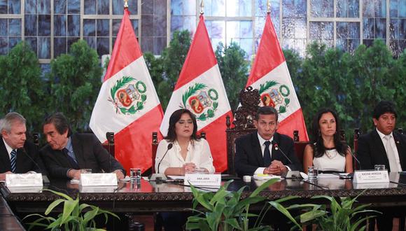 Ollanta Humala encabeza diálogo en Palacio de Gobierno: "Espero que otras fuerzas se sumen"