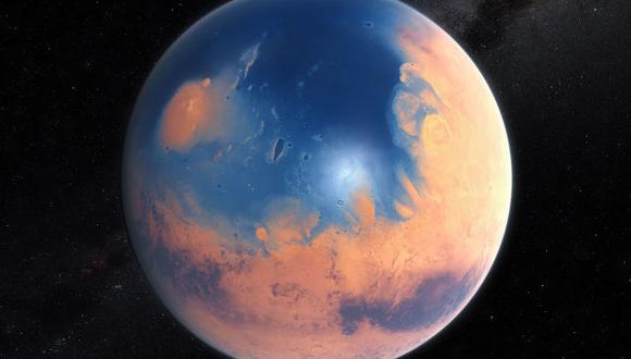 NASA: ​Marte tuvo agua como para cubrir el planeta completo