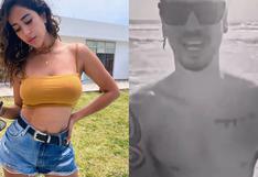 Melissa Paredes: Anthony Aranda aparece en clip diciendo “Te Amo” en la playa (VIDEO)