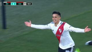 Goles de Pablo Solari y Miguel Borja: River Plate consiguió el 2-0 sobre Central Córdoba por la Liga Profesional