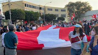 Así fue la marcha en Piura para exigir la salida del presidente Pedro Castillo