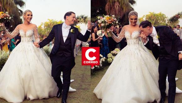 Lele Pons y Guaynaa se casaron en una lujosa ceremonia en Miami.